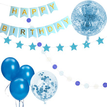 Load image into Gallery viewer, Birthday Party Pack Set Decorations (Blue, Pink, Red Colors)