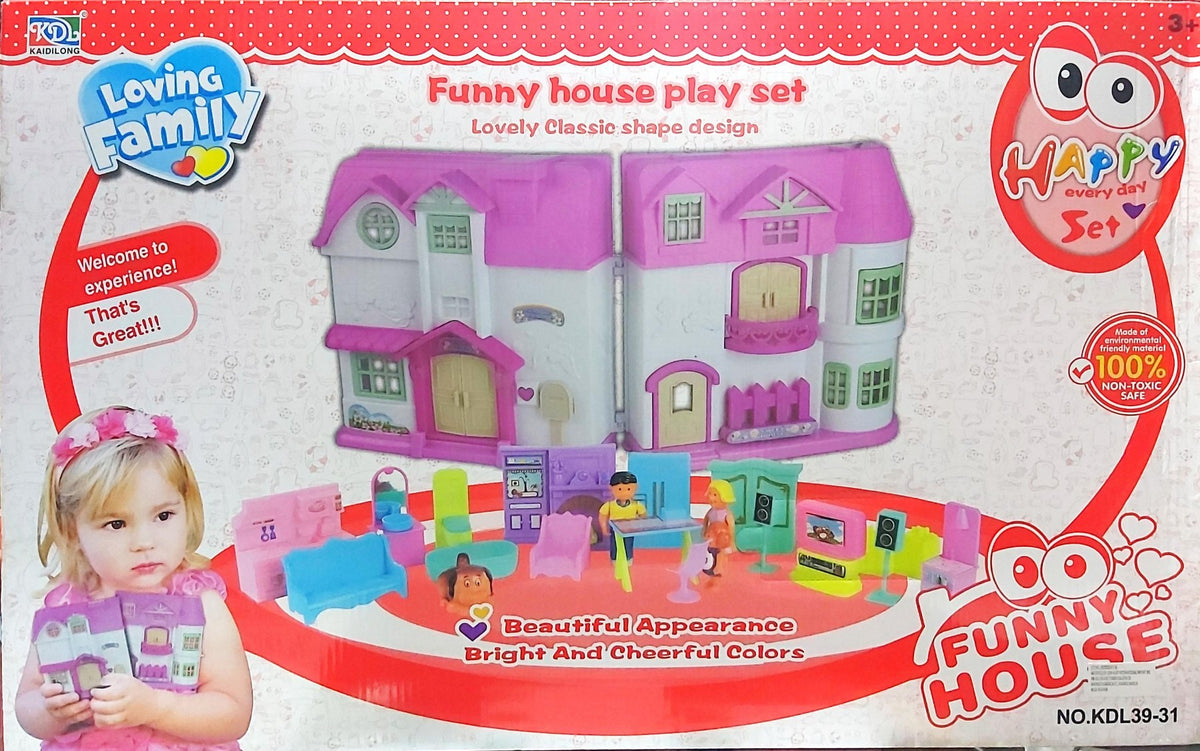 Funny House Play Set – Anding's Toys & Flowers Inc.