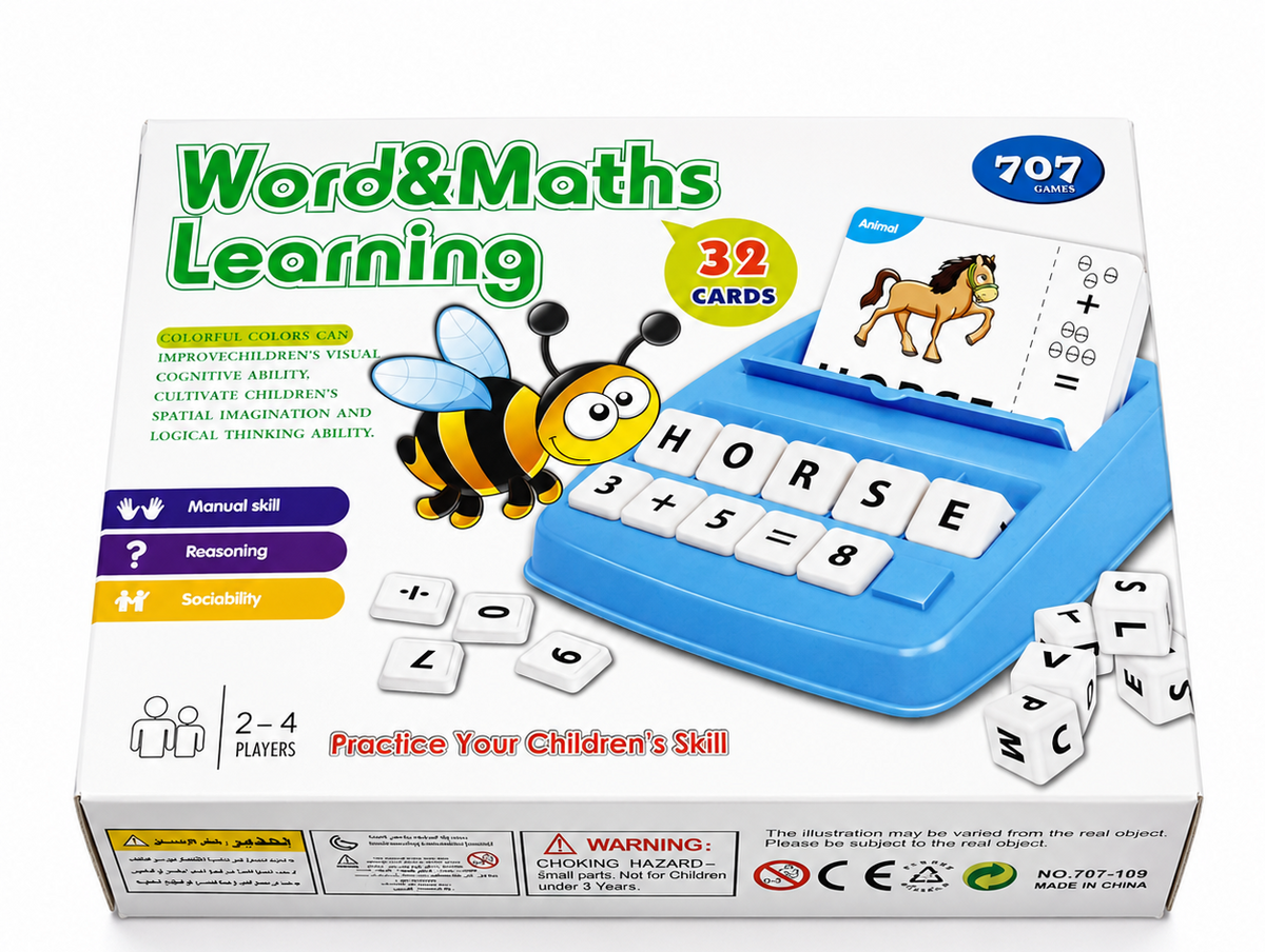 Word & Maths Learning – Anding's Toys & Flowers Inc.