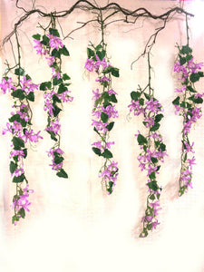 Hanging Clematis Floral Decoration