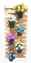 Load image into Gallery viewer, Hanging Wooden Pallet with Vase
