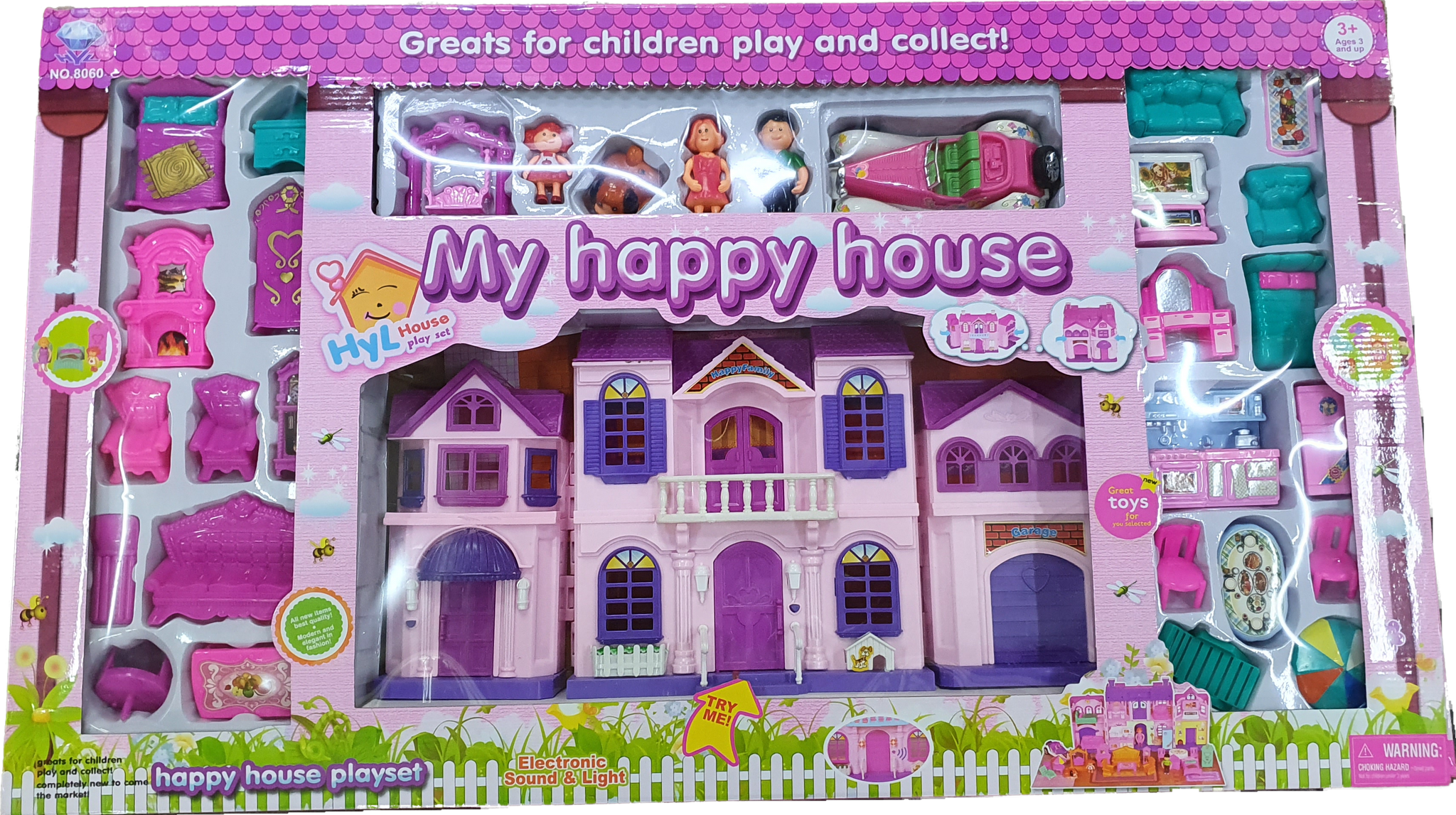 My Happy Family Large Doll House Series Anding s Toys Flowers Inc