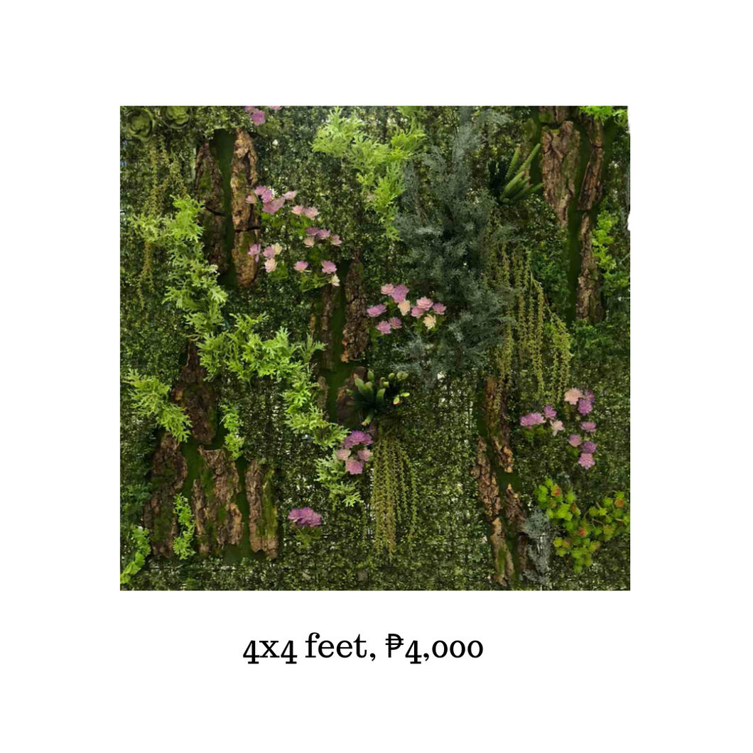 Green Wall Forest design 4x4 feet