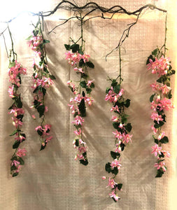 Hanging Clematis Floral Decoration