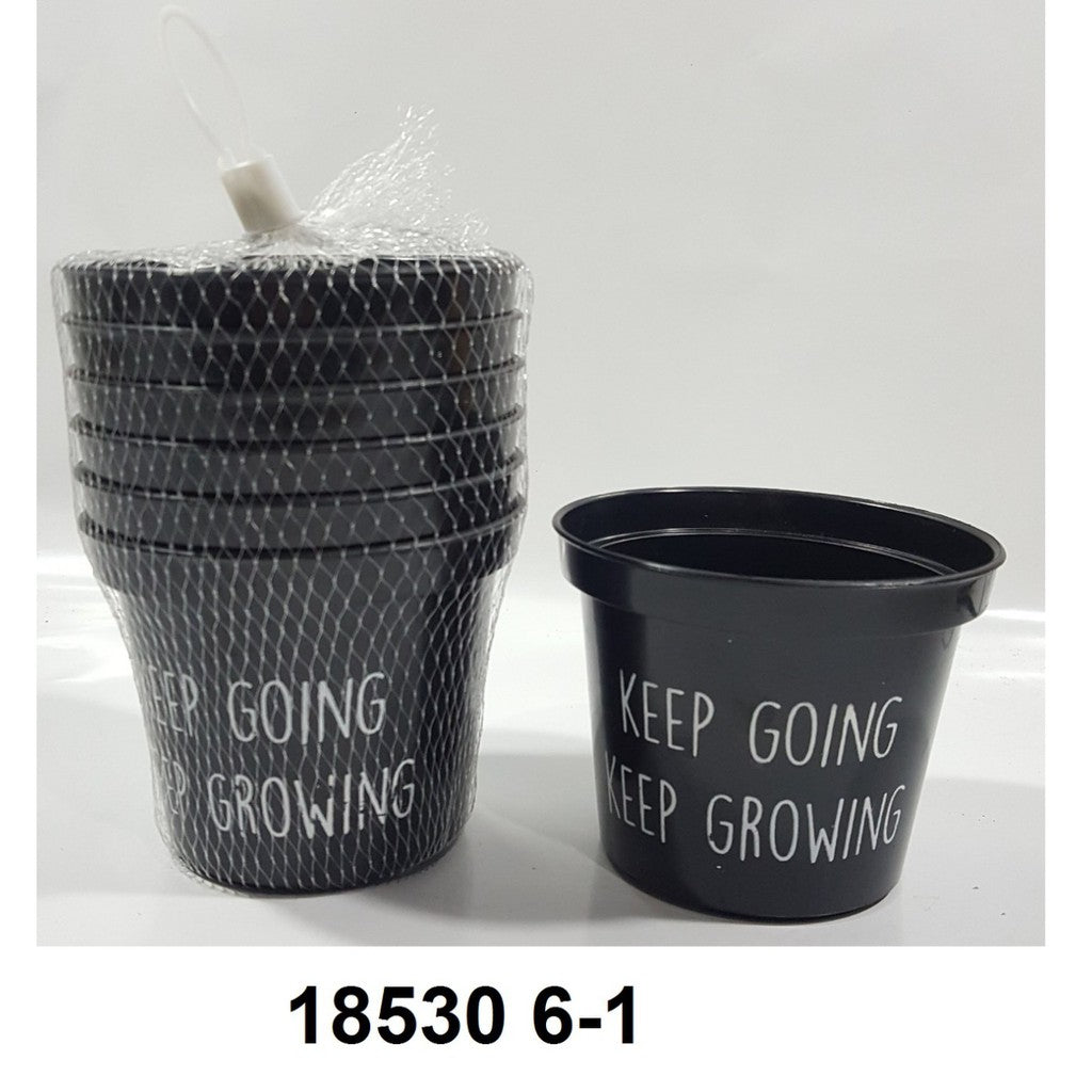 Keep Going Keep Growing Pot for Plants Arrangements Succulents Pot ...
