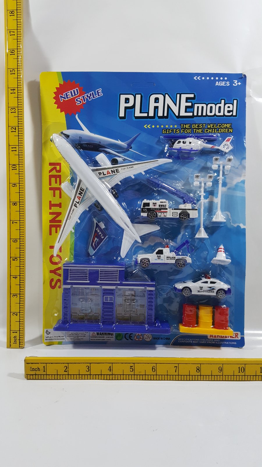 Plane Model with Cars