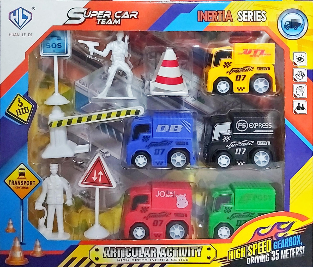 Super Car Team Inertia Series – Anding's Toys & Flowers Inc.