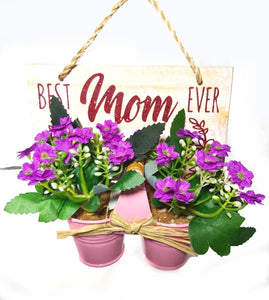 Mother's Day Hanging Decoration "Best Mom Ever"