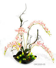 Load image into Gallery viewer, Artificial Orchids Arrangement in Pot
