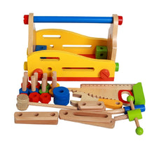 Load image into Gallery viewer, Wooden Fun Nuts and Bolts Tool Set Repair Set
