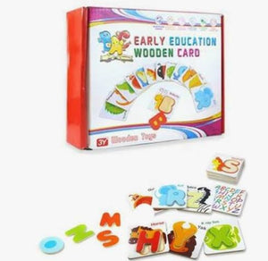 Wooden Flash Cards Early Education