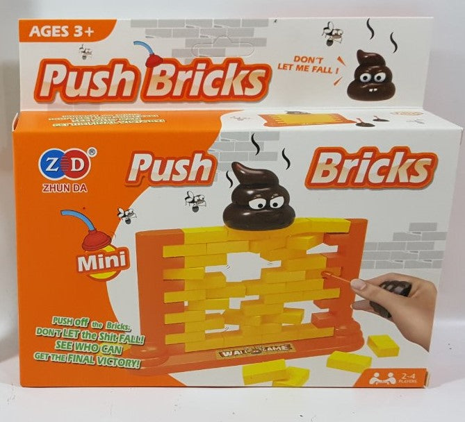 Pushing Bricks Boardgame