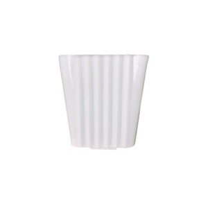 Corrugated Plastic Pots White Pots 3x3 inches
