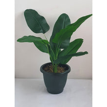 Load image into Gallery viewer, Artificial Traveler Palm Banana Leaves Plant Arrangement in Pot
