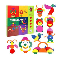 Load image into Gallery viewer, Wooden Circlelance CraftDev Toy Set Wooden Shapes
